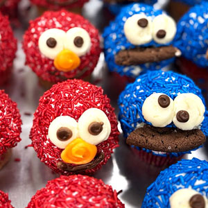 Sesame Street Cupcakes