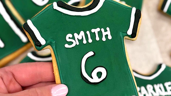 Eagles Themed Cookies