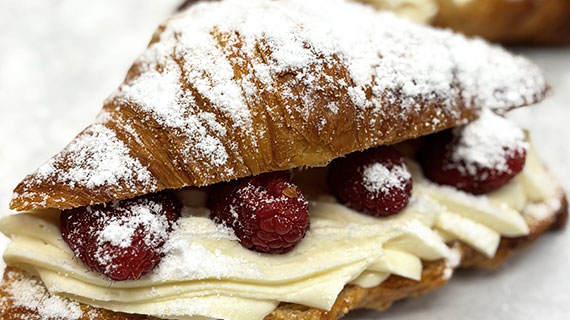 Berries & Cream Croissants